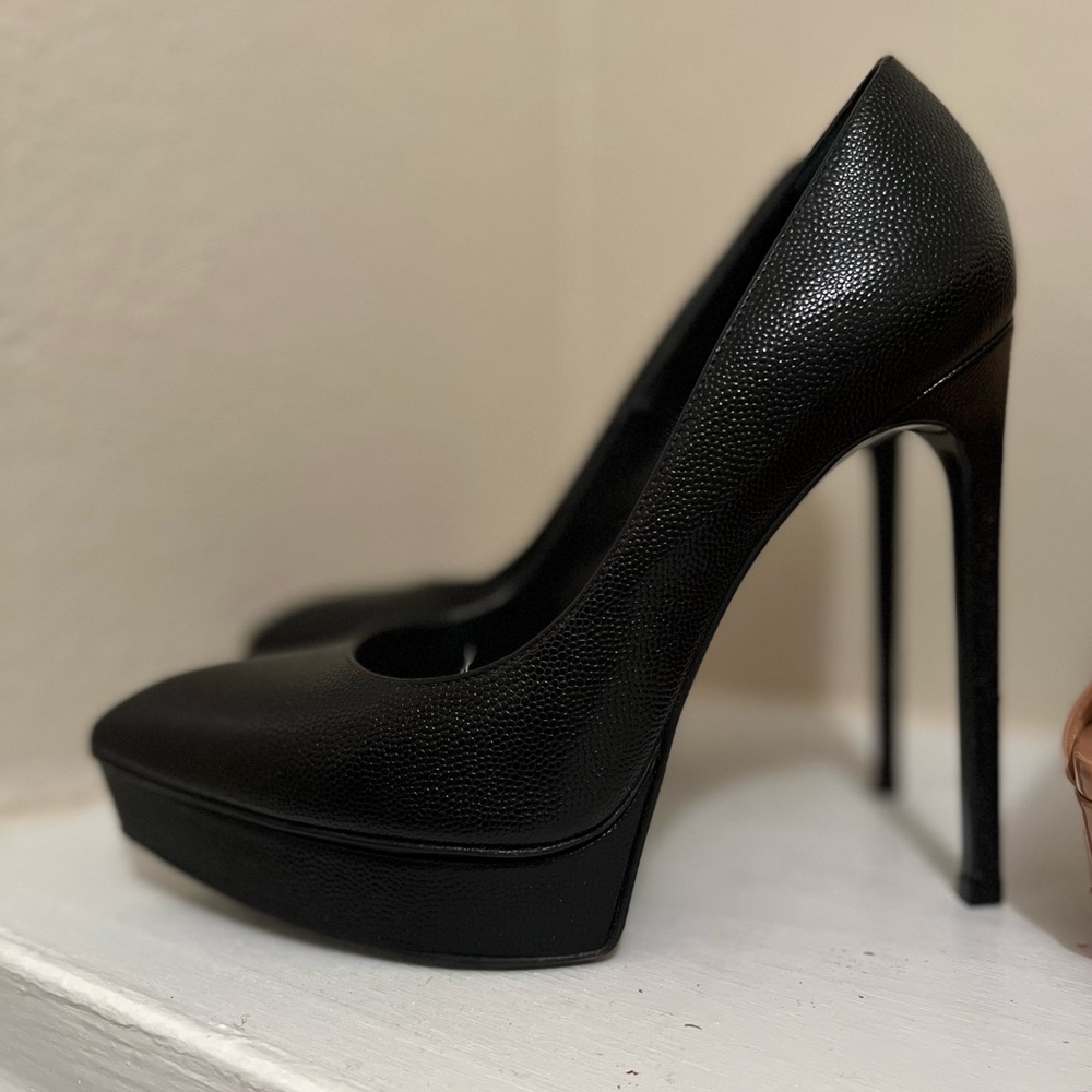 YSL platform heels. Like new!
